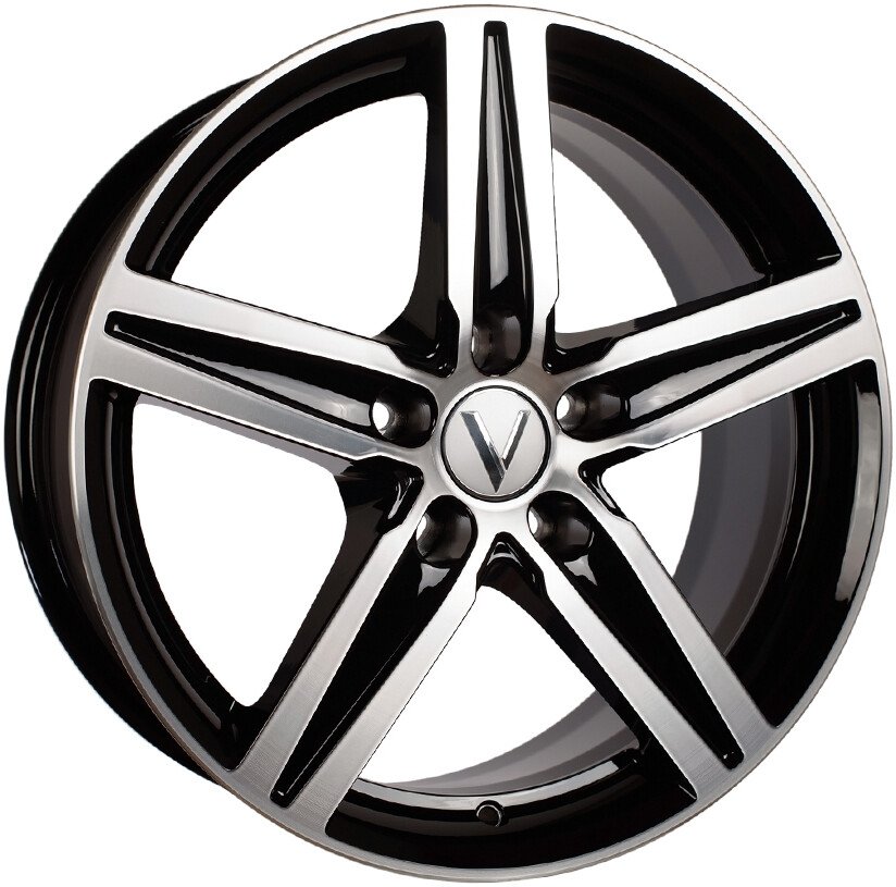 

Литые диски Vector B274 17x7" 5x114.3мм DIA 67.1мм ET 40мм Алмаз черный