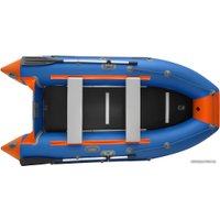 Моторная лодка Roger Boat Hunter Keel 3500 (малокилевая, синий/оранжевый)