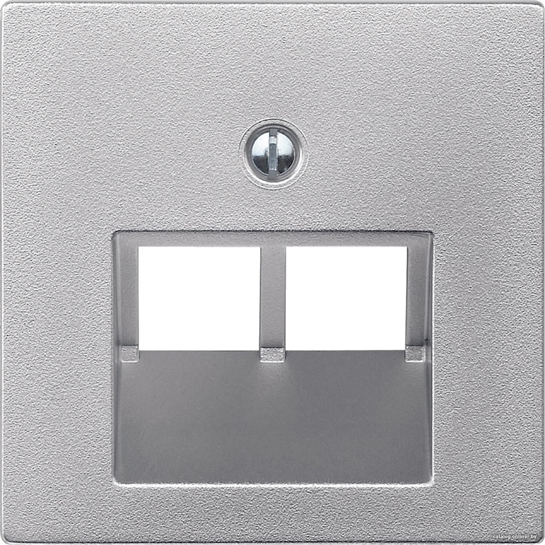 Накладка для компьютерной/телефонной розетки Schneider Electric Merten M-Plan MTN298060