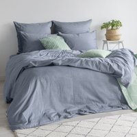 Евро комплект постельного белья Verossa Евро Melange Indigo VRM 2515 Indigo Д12 23