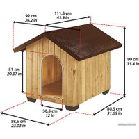 Будка Ferplast Domus Extra Large 87004000