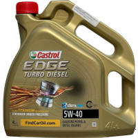 Моторное масло Castrol Edge Turbo Diesel 5W-40 4л