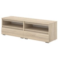Тумба Кортекс-мебель Бари ТВ 160 2ш-2 (дуб сонома/дуб сонома/дуб сонома)