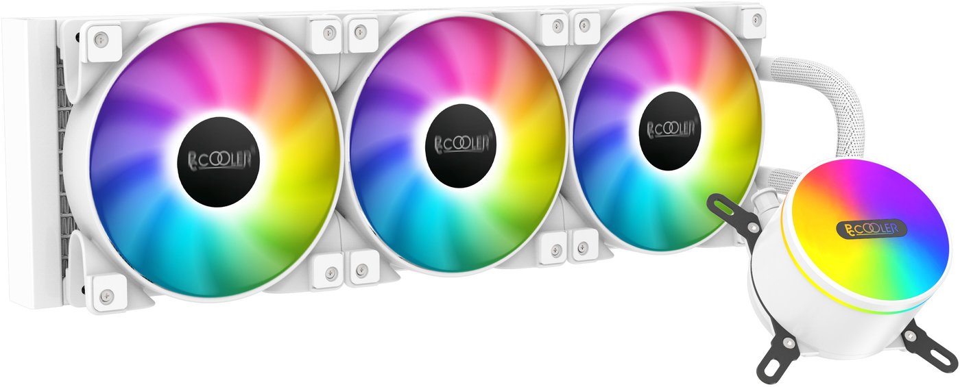 

Жидкостное охлаждение для процессора PCCooler GI-CX360 ARGB White Edition