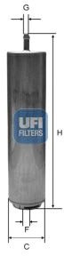 Топливный фильтр UFI 3195200