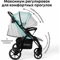 Коляска прогулочная «книга» Bubago Model Cross City BG 155-1 (cветло-зеленый)