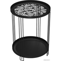 Журнальный столик Sheffilton SHT-CT82 (черный муар)