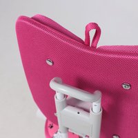 Детское ортопедическое кресло AksHome Pegas (розовый с котятами)