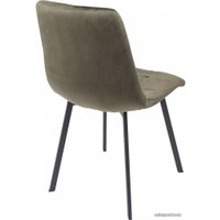 Стул AksHome Vermont (болотный велюр G062-52/черный)