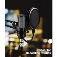 Кабель USBTOP XLR - XLR (1.5 м, черный)