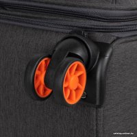 Чемодан-спиннер ACROSS 23-GM19026W 44 см (светло-серый)