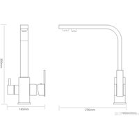 Смеситель Savol S-L1807