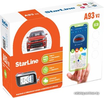 Автосигнализация StarLine A93 V2 ECO