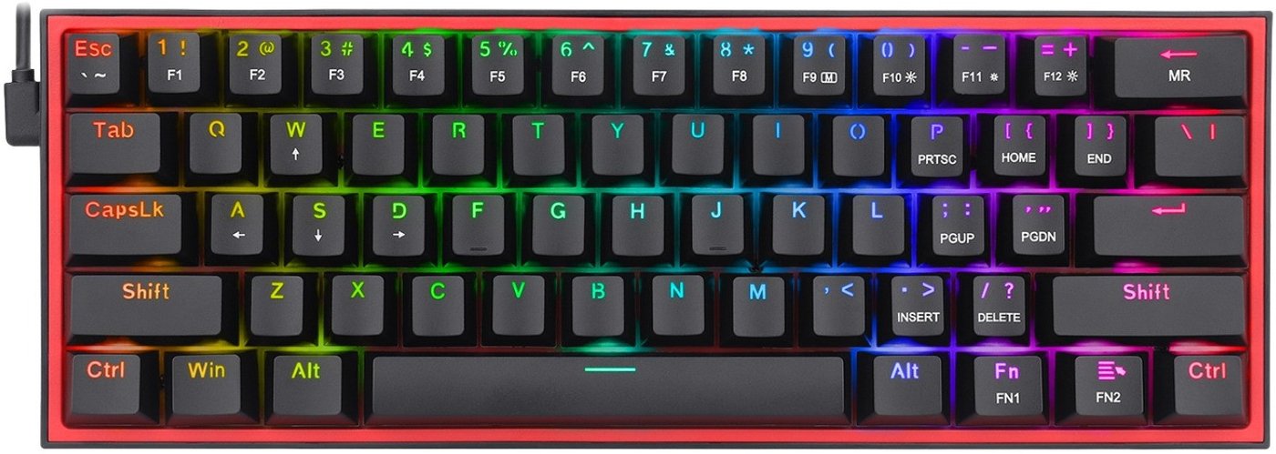 Клавиатура Redragon Fizz RGB K617 (Redragon Red)