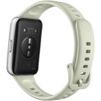 Фитнес-браслет Huawei Band 11 (серебристый алюминиевый корпус, с зеленым силиконовым ремешком, международная версия)