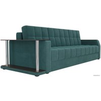 Диван Лига диванов Атлантида 102226 (велюр, бирюзовый)