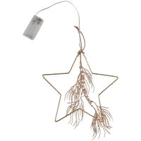 Подвеска AksHome Тип 6 Звезда с веткой 25х24см 18LED 2АА