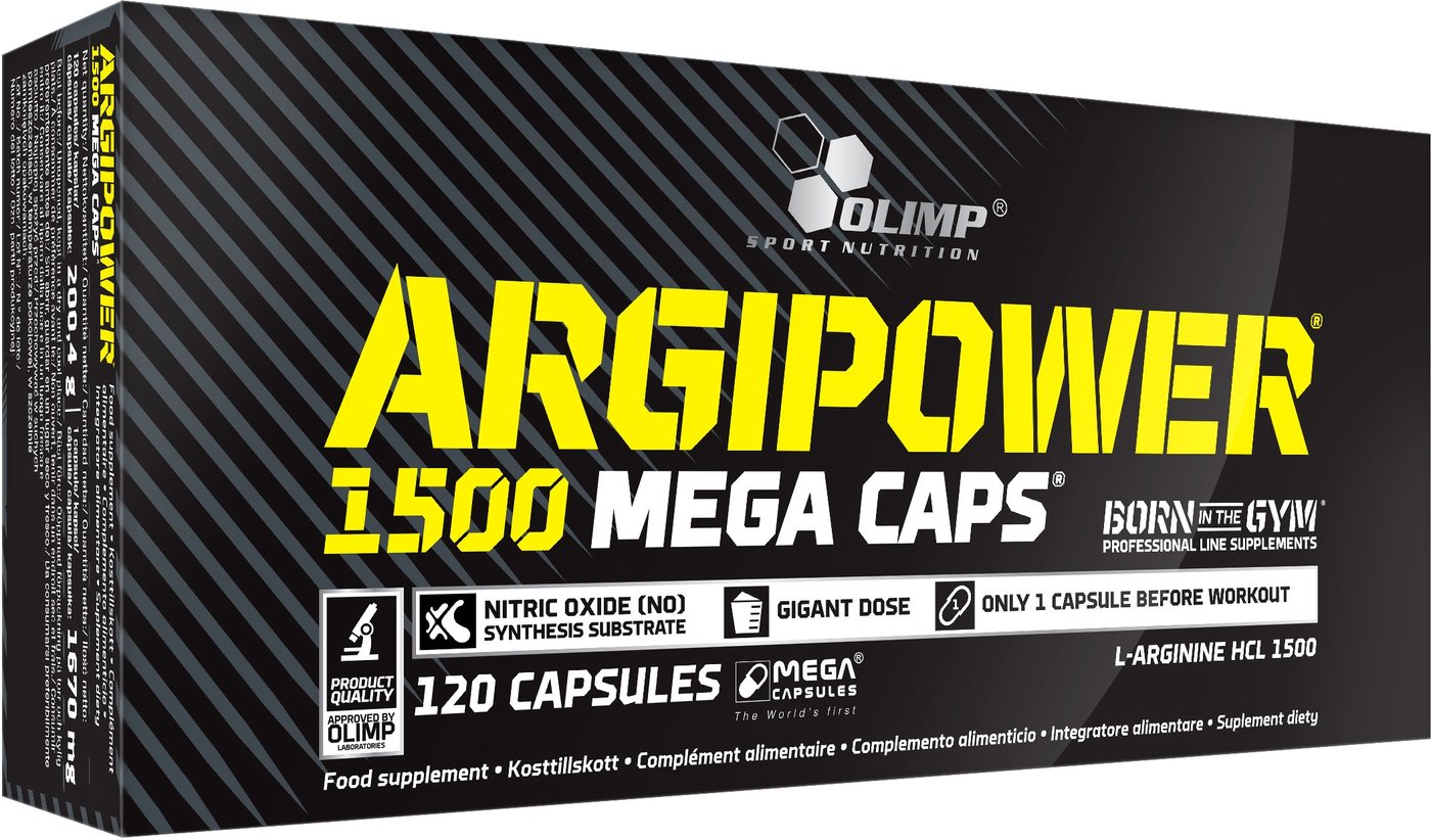 

L-аргинин Olimp Argi Power Mega Caps 1500 (120 капсул)