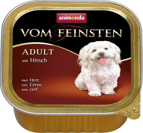 

Консервированный корм для собак Animonda Vom Feinsten Adult mit Hirsch 150 г