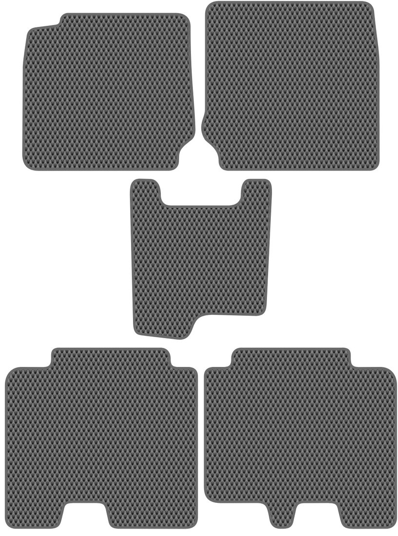 

Комплект ковриков для авто Alicosta Isuzu MU-X III (suv) 2021 - Н.В. (серый, ромб)