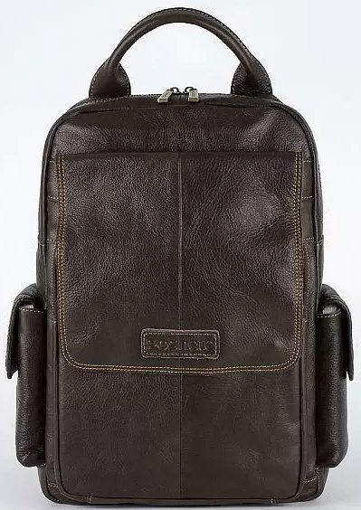 

Городской рюкзак Poshete 253-1136-7-DBW (коричневый)