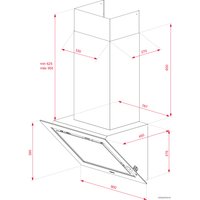 Кухонная вытяжка TEKA DLV 98660 112930029 (черный)