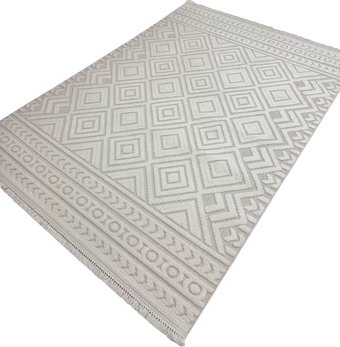 Ковер для жилой комнаты Radjab Carpet Поло Прямоугольник PL 234 12527RK (2x2.9, Cream)