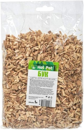 Щепа для копчения Hot Pot Бук 61666 (1 л)