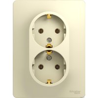 Розетка Schneider Electric Glossa GSL000224 (бежевый)