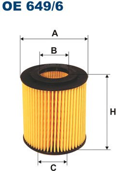 

Масляный фильтр Filtron OE 649/6