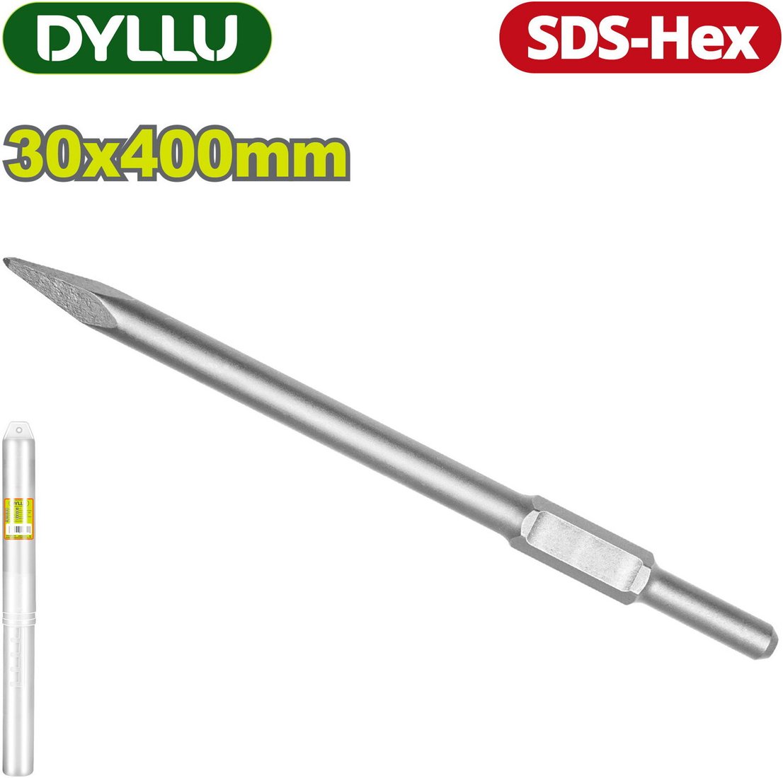 Пиковое зубило Dyllu DTGZ1204