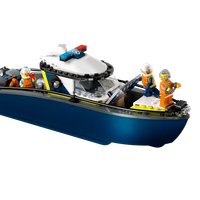 Конструктор LEGO City Полицейская погоня на лодке 60456