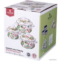 Набор кастрюль Agness 934-705