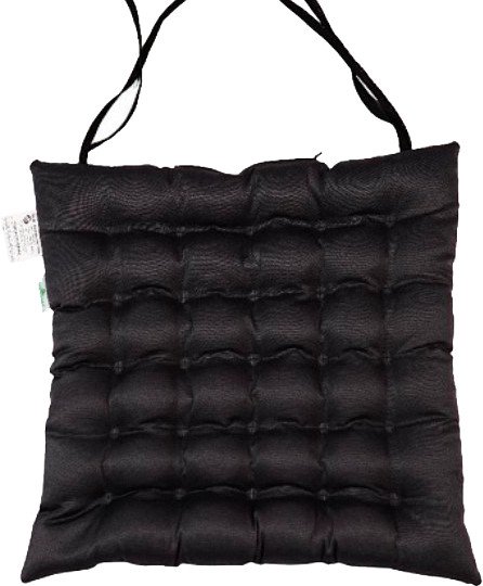Подушка для сидения Smart Textile Уют с завязками 40x40 T429 (лузга гречихи)