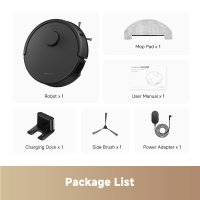 Робот-пылесос Trouver Trouver Robot Vacuum E20 Pro RLE12SA (евровилка, черный)