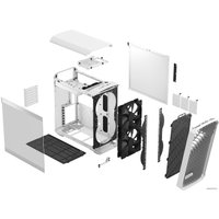 Корпус Fractal Design Torrent Compact White TG Clear Tint FD-C-TOR1C-03
