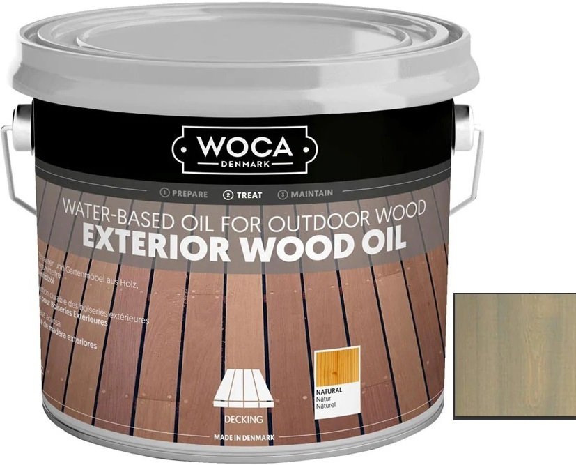 

Масло Woca Exterior Wood Oil 2.5 л (серый)