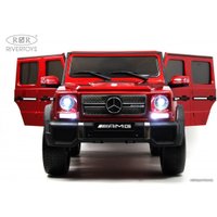 Электромобиль RiverToys Мercedes-Benz AMG G65 4WD (черный глянец)