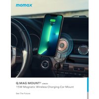 Держатель для смартфона Momax Q.Mag Mount 3 CM20E (серый)