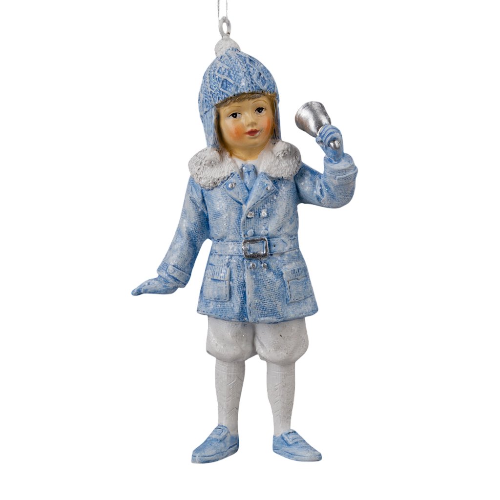 

Елочная игрушка Erich Krause Decor. Мальчик с колокольчиком лапландия 64545