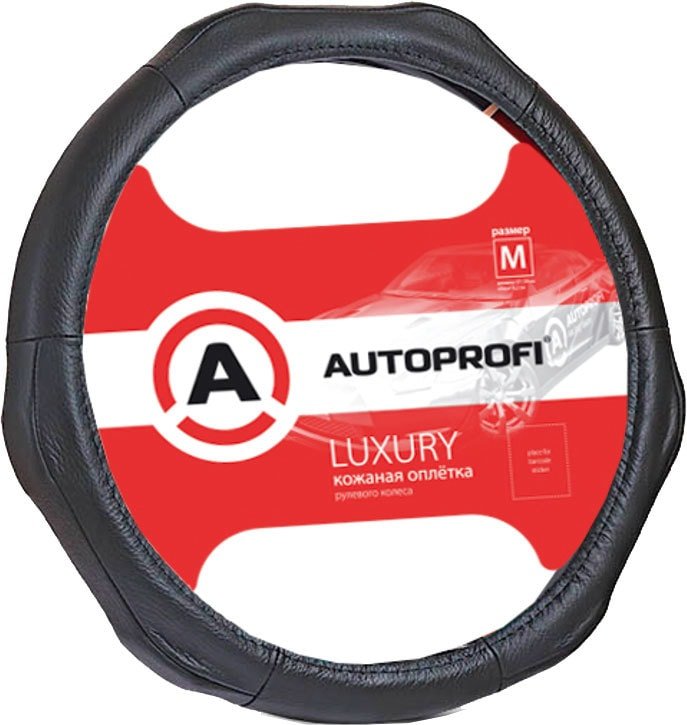 

Оплетка на руль Autoprofi AP-1020 BK (XL) (черный)
