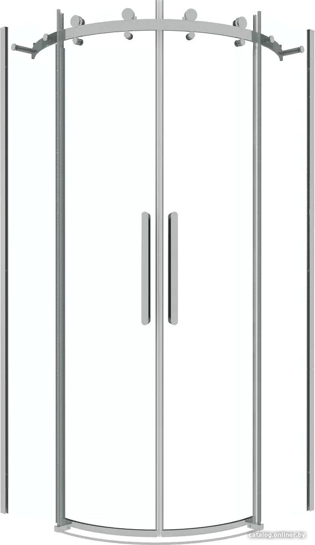 Душевой уголок Grossman Classic 100x100x195 301.K33.04.1010.10.00 (хром/прозрачное стекло)