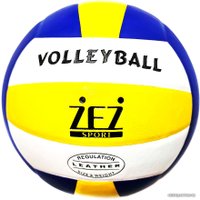 Волейбольный мяч Zez K-501 (5 размер, белый/желтый/синий)