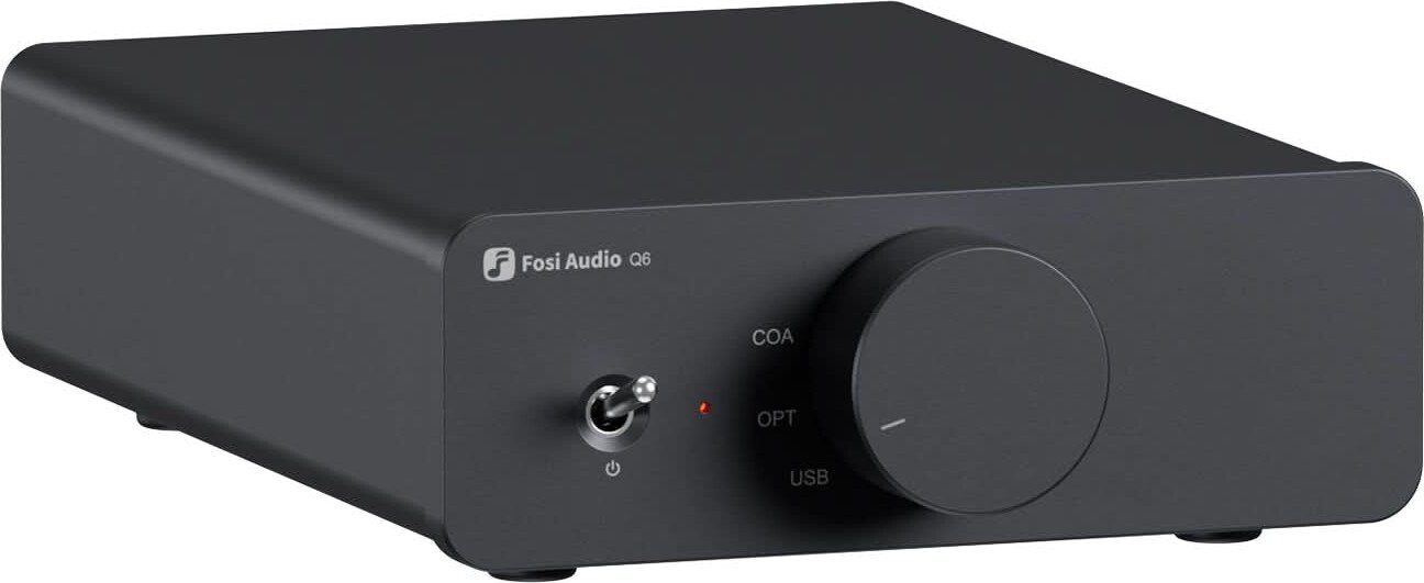 

Цифро-аналоговый преобразователь Fosi Audio Q6