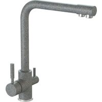 Смеситель MARRBAXX Карельский камень КМ006/Q8 (серый/темно-серый)