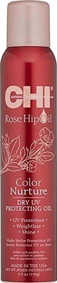 

Спрей CHI Защитный спрей-блеск Rose Hip Oil Dry UV Protecting Oil 150 мл