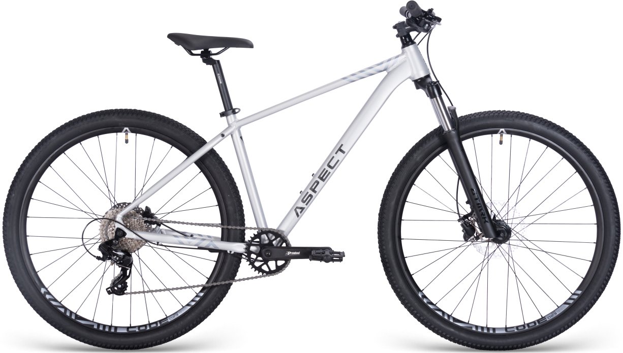 

Велосипед Aspect Nickel 29 L 2025 (серебристый)