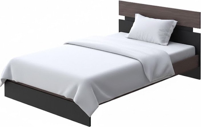 

Кровать PROxSON Milton 90x200 (ясень шимо темный/черный)