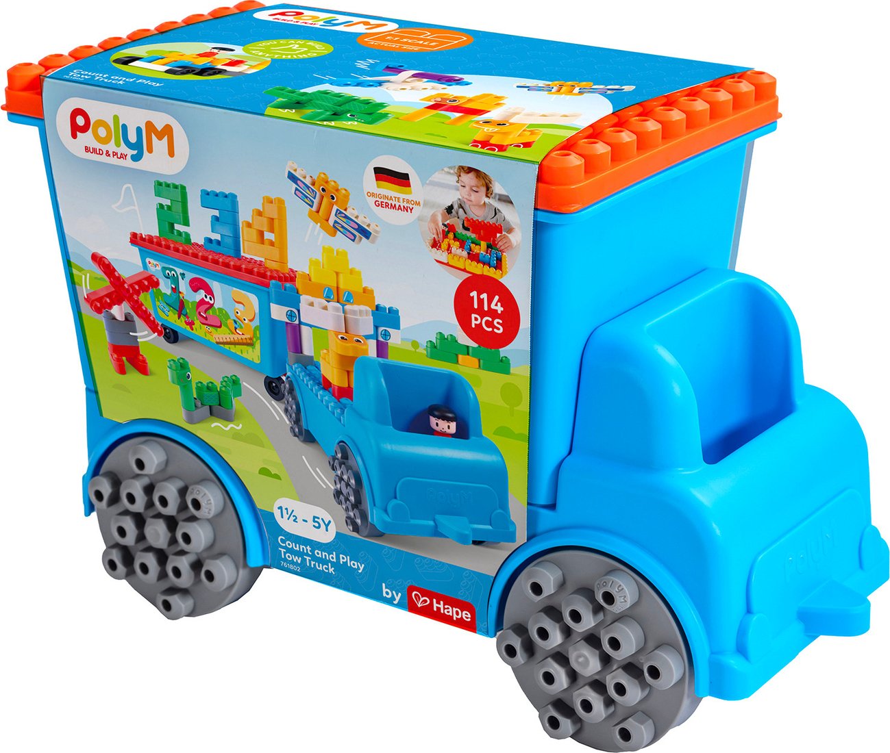 

Конструктор PolyM Креатив Грузовик с прицепом 761802_HP