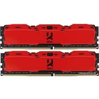 Оперативная память GOODRAM IRDM X 2x8GB DDR4 PC4-25600 IR-XR3200D464L16SA/16GDC